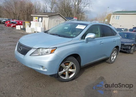 2010 Lexus Rx 350 from USA, damaged, VIN 2T2BK1BA9AC031040